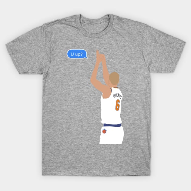 The "U up?" Shoot your Shot Tee T-Shirt by TheKnicksWall1